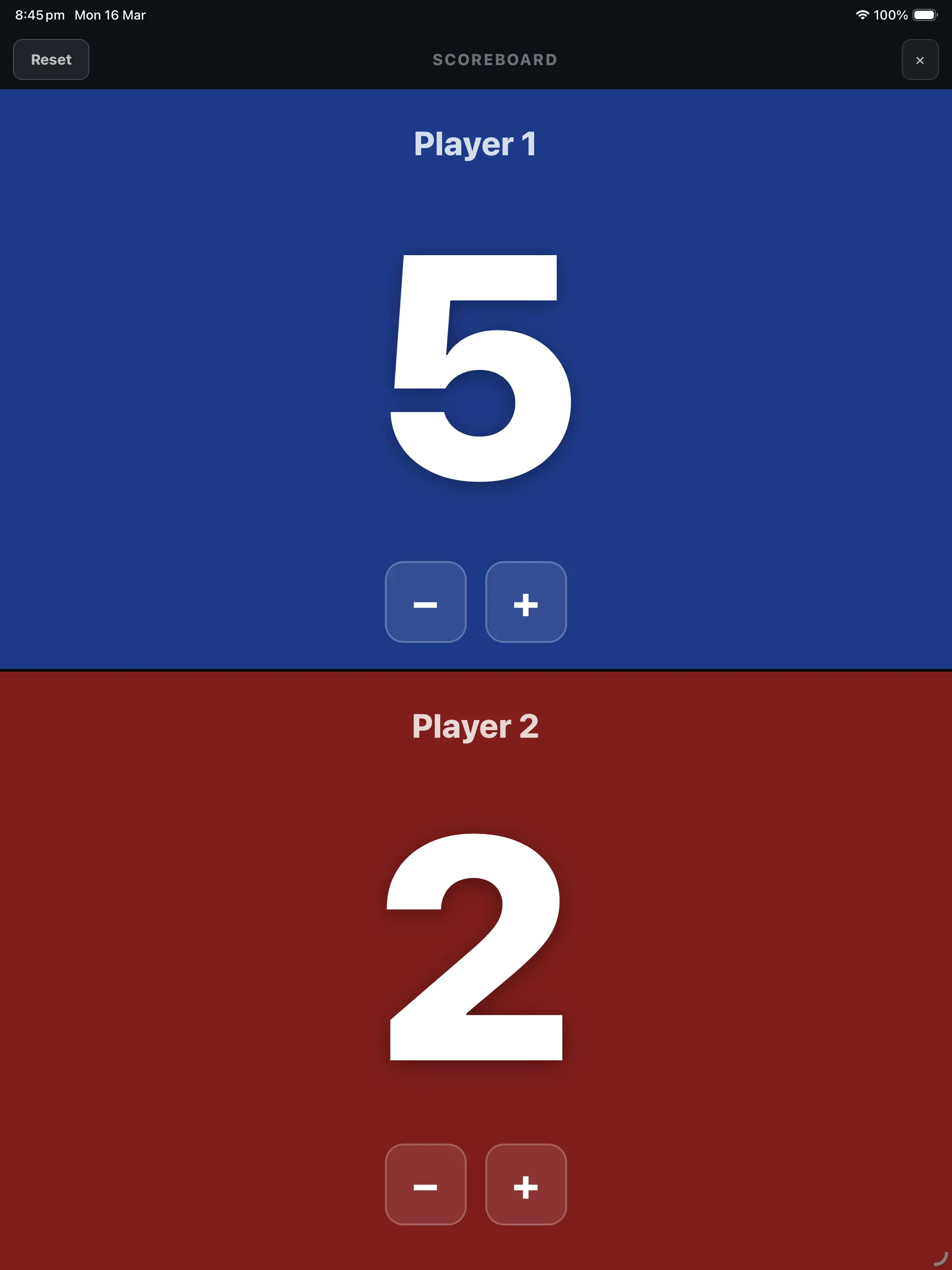 Scoreboard tool